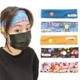 thumbnail image 1 of Coofit Bandeau Élastique 5 Pcs pour Sport, Course, Yoga, 1 of 10