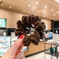 thumbnail image 1 of Autumn and Winter Plush Hair Rings with high Elasticity do not Hurt The Hair Head Flower Head Rope, 1 of 1