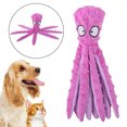 thumbnail image 4 of Peluche de peluche 2 en 1, sin relleno, juguetes para perros para perros púrpura Sunnimix juguetes interactivos de peluche de felpa, 4 of 6