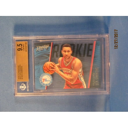 - 2016-17 Prestige Acetate Rookies #2 Ben Simmons BGS 9.5 GEM MINT 76ers