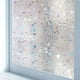 thumbnail image 4 of Película estática para ventanas | Cubierta de vidrio con privacidad de 5 colores arcoíris | Adhesivo decorativo transparente con efecto luz solar | 45 x 198 cm | Sin pegamento y reutilizable |, 4 of 6