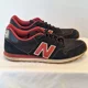 thumbnail image 1 of New Balance 500 Men's Size 10 D Black Red Gum Sneaker GM500SF Shoes, 1 of 5