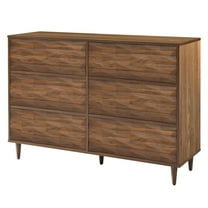 Dresser Drawer Chest, Walnut, Wood, Bedroom Living, Modern Contemporary HB35756
