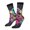 2 Black-1, variant on Neon Gothic Skull Moon Print Adult Socks for Men & Women,Calf Socks, Ankle Socks,Boots Socks,Breathable Casual Sock,Unisex Crew Socks