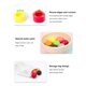 thumbnail image 2 of Bola clasificadora de colores del arco iris en taza Reconocimiento de frutas para niños pequeños mayores de 3 años, 2 of 8