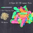thumbnail image 4 of IGUOHAO IGUOHAO 10 Packs of 120 Balloons Instant Fill Balloons Easy Quick Splash IGUOHAO Rapid-Filling Self-Sealing for Kids and Adults Party (Multicolor) Multicolor, 4 of 7