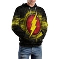 thumbnail image 6 of Unisex The Flash Hoodies 3D Printed Pullover Hooded Sweatshirt with Pocket for Mens Womens, 6 of 8