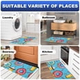 thumbnail image 6 of DragonBtu Kitchen Mat and Rugs Cushioned, 15.7"x 29.5",Non Slip Waterproof Absorb Oil Comfort Mat for Kitchen, Floor Home, Office, Sink, Laundry - Donut Drink Cute, 6 of 6