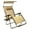 Silver, variant on Bliss Hammocks Gravity Free Chair w/ Canopy , Drink Tray, & Pillow, 30-in. Wide XL, Weather & Rust Resistant, 360 Lb. Capacity