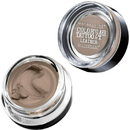 Myb Clr Tattoo 80 Creamy Size 0.14o Maybelline Eyeshadow Color Tattoo Leather Collection 80 Creamy Beige, Product of Maybelline By Maybelline New