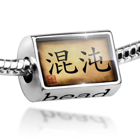 - Bead Chinese characters, letter Chaos Charm Fits All European Bracelets