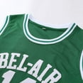 thumbnail image 3 of Version de Will Smith 14e Maillot de Basketball Noir, Jaune et Vert en Maille - Vert, 3 of 7