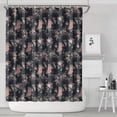 thumbnail image 2 of Waterproof Pioneer Shower Curtain 72x84 Inch Polyester Unique Cute Floral Shower Curtain for Bathroom Hotel Home Decor with 12 Plastic Hooks, 2 of 5