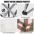 thumbnail image 5 of Double Camping Chair Oversized 2 Person Foldable Loveseat for Outdoor Lawn Beach, 5 of 8