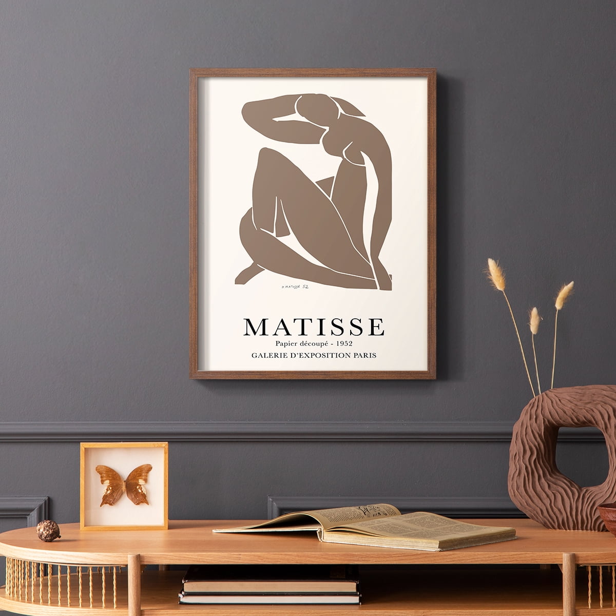Matisse CCVI in Solid Wood 8 x 10 Framed Print