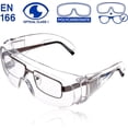 thumbnail image 2 of Gafas protectoras - 1 par de gafas de seguridad antivaho - Para agricultura, industria y laboratorio Rojo Verde Cocina, Decoración y Otros, 2 of 5
