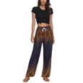 thumbnail image 2 of Urban CoCo Women's Boho Yoga Pants Jogger Pants(#25,XL), 2 of 6