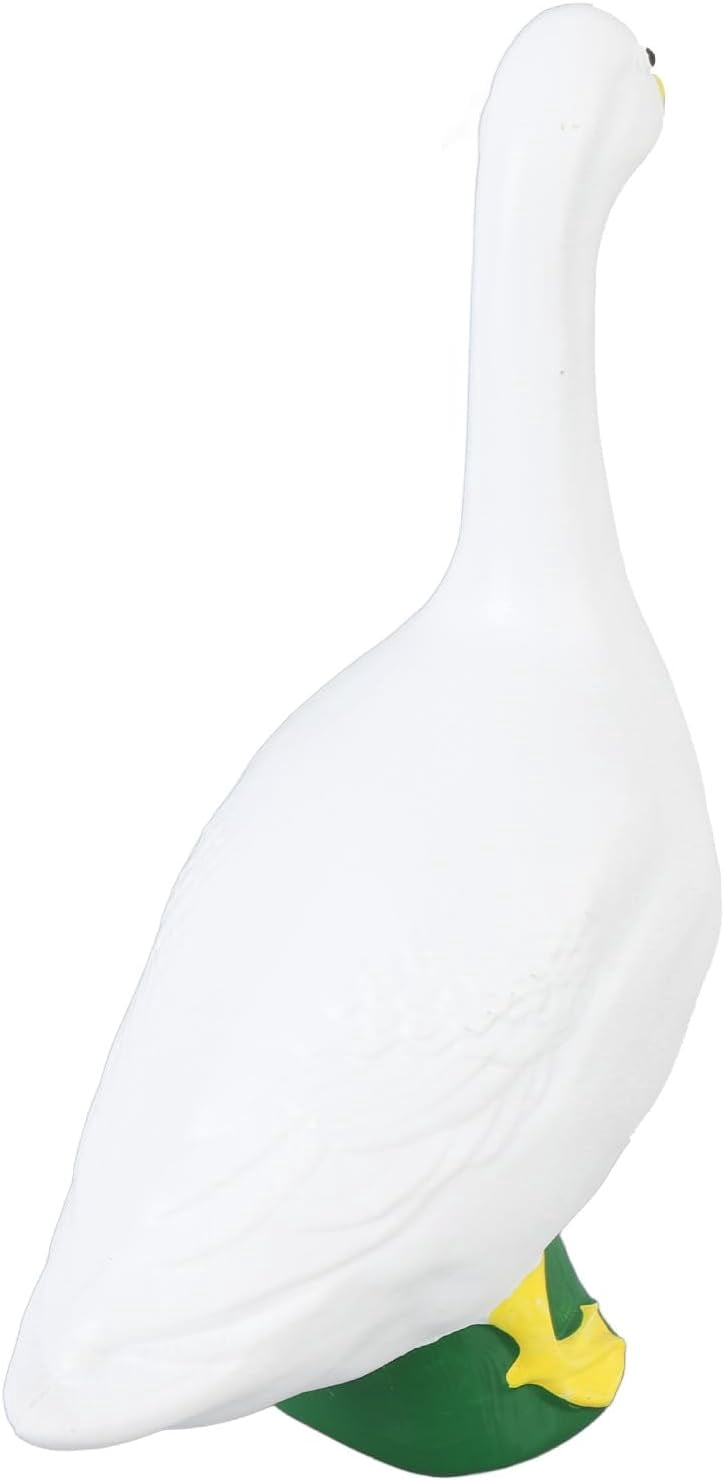 2026 New Goose Statue, Large White Geese Duck Garden Statues, Resin Porch Goose Wild Goose Outdoor Lawn Statue Art Decor Ornament, 7" Outdoor Duck Ornaments Resin