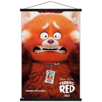 Disney Pixar Turning Red - Teaser 24.25" x 35.75" Poster, by Trends International