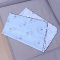 thumbnail image 2 of 1 Pce 70x90CM Tapis de Pipi pour Bébé/chien/animal Grande Taille Réutilisable Lavable Imperméable Absorption Rapide pour Protection de Matelas contre l'Humidité (Bleu), 2 of 7