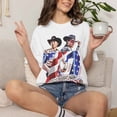 thumbnail image 2 of Retro 77 Hocevar Shirt, 90s Car Tee, 4th of July Racing Graphic Tee, 2 of 2