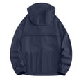 thumbnail image 3 of Guluxicc Athletic Hooded Jackets for Men Full Zipper Running Performance Long Sleeve Windbreaker Jackets for Outdoor Cycling Wear Fall Winter Casual Jackets, 3 of 7