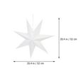 thumbnail image 2 of Paper Star Lantern Lampshade for Lamp Create Warm Atmosphere 1 Set 20.4in, 2 of 8