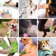 thumbnail image 5 of Vendaje autoadhesivo, vendaje cohesivo, vendaje médico veterinario de 5 cm x 4,5 m, vendaje cohesivo elástico para muñecas, tobillos, manos y pies, 12 rollos en 6 colores, 5 of 5