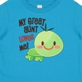 thumbnail image 4 of Inktastic My Great Aunt Loves Me- Cute Turtle Boys or Girls Baby T-Shirt, 4 of 5