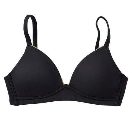 Girls 7-16 Maidenform® Wireless Molded Comfort Bra Color: Black Size: 30 A