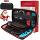 thumbnail image 1 of PHANCIR Estuche de Transporte Compatible con Nintendo Switch, el Mejor Regalo con 20 Cartuchos de Juegos, Estuche de Viaje Rígido Protector para Consola Nintendo Switch y Accesorios, 1 of 7
