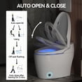 thumbnail image 4 of Leumius Smart Toilets with Built-in Bidet,Intelligent Toilet with Heated Bidet Seat,Auto Open/Close Seat,Dryer and Warm Water, 4 of 8