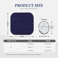 thumbnail image 3 of Fotbe Glittering Purple Starfield Juego de 2 Piezas de Parasoles para Parabrisas | Bloqueador Solar para Auto | Accesorios Plegables para Protección Solar Interior-Large, 3 of 6