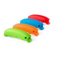 thumbnail image 3 of Grocery Bag Holder Silicone Candy Color Portable Vegetables Device One Trip Grips Handle Carrier Lock Kitchen Tool Labor Saving (Random Color), 3 of 3