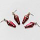 thumbnail image 4 of Halloween Theme Bloody Casket Dangle Stud Earring Party Ornament Unisex Jewelry, 4 of 5