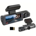 thumbnail image 1 of Cámara dual Dash Cam 1080P delantera y trasera para coches de 32 GB, 1 of 7