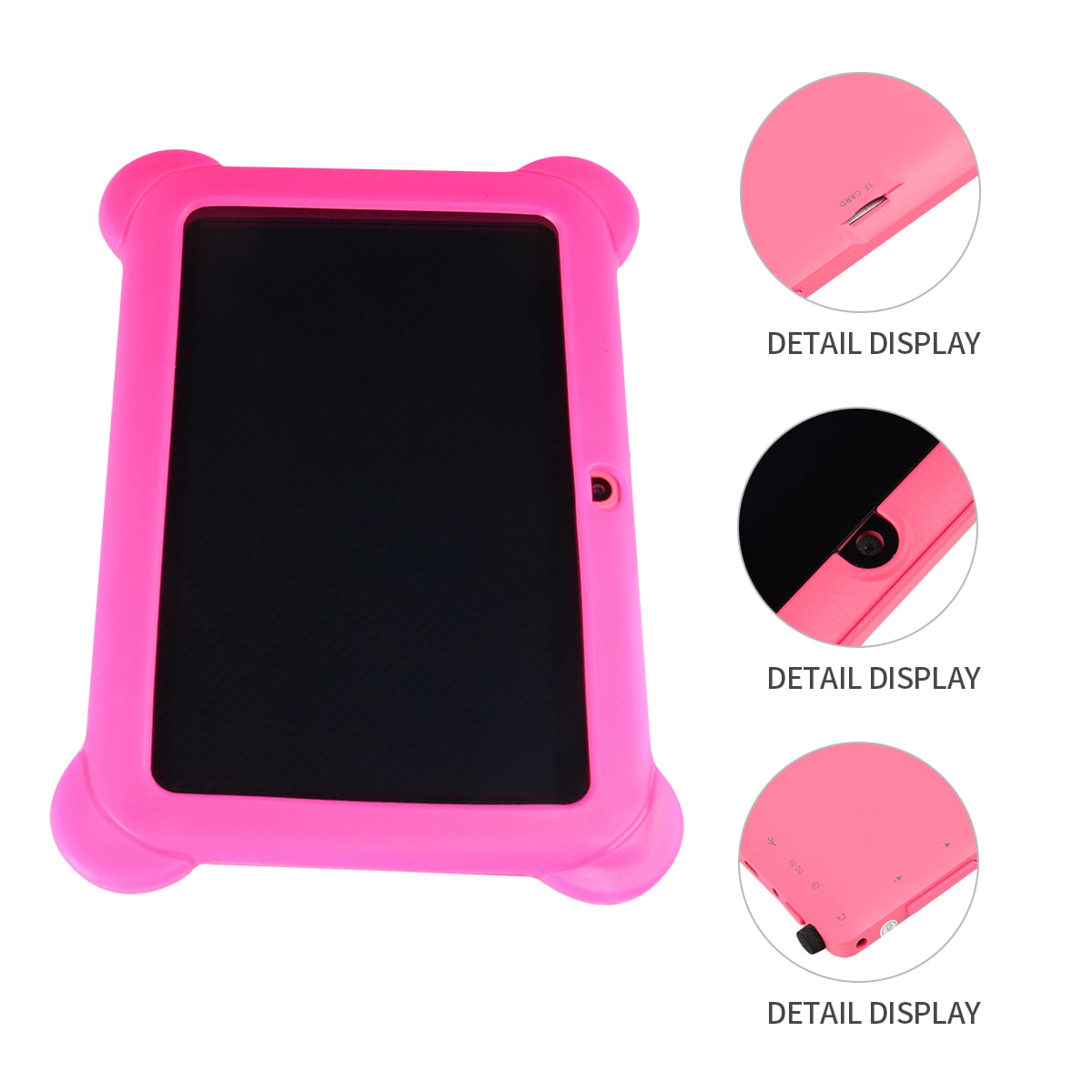 Personlig ineffektiv forhindre Kids Tablet 7" Quad-Core Tablet 512M+8GB WIFI MID Dual Cameras with US Plug  (Pink) - Walmart.com