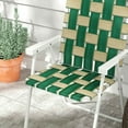 thumbnail image 3 of GVN Folding Chair, Outdoor Patio Chair,Set of 2 Patio Folding Chairs, Classic Outdoor Camping Chairs, Portable Lawn Chairs w/ Armrests, Green, 3 of 10