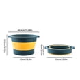 thumbnail image 5 of Lavabo HUOGUO, masajeador plegable para pies, color verde, 5 of 5
