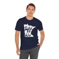 thumbnail image 6 of Uff Da. Funny Minnesota saying Midwestern saying MIN shape Unisex T-shirt, 6 of 7