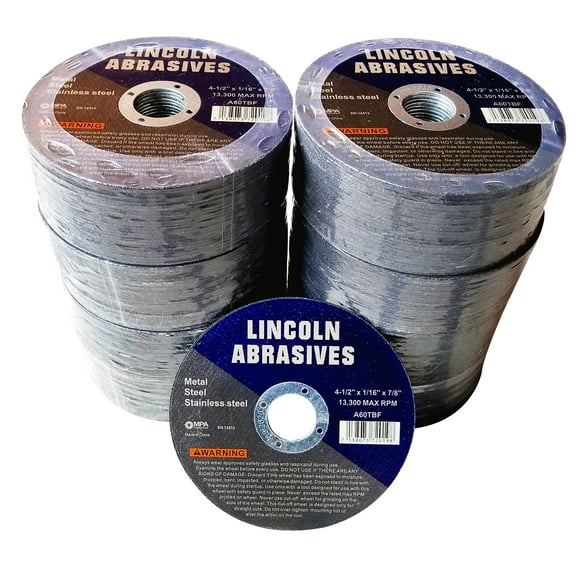 200 Pc 4.5" x 1/16" x 7/8" Cut-Off-Wheels for Metal / Stainless Steel