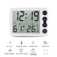 thumbnail image 4 of Mistaha Digital Indoor Thermometer & Hygrometer with Clock LCD Display ℃/ ℉ Selectable Countdown Timer, 4 of 8