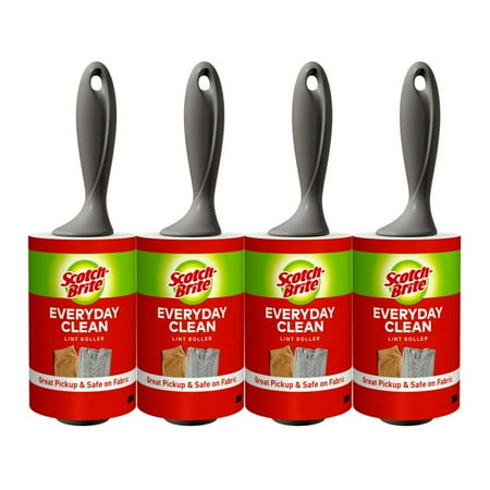 Scotch-Brite Lint Roller, 1 Roller, 95 Sheets