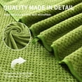 thumbnail image 5 of Jessy Home 8 Piece Towel Set Oversized Soft Cozy Towels 600 GSM Olive Plush Towel Set, 5 of 8