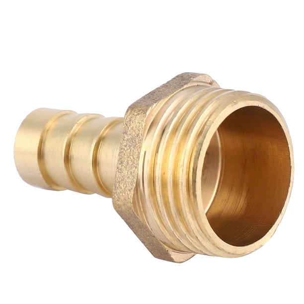Adaptador de espiga para manguera, 5 piezas de 10 mm espiga para manguera espiga para manguera conector BSP macho conector de espiga para manguera construido para precisión