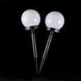 thumbnail image 3 of Vikakiooze 2Pcs LED Solar Power Outdoor Garden Path Yard Ball Light Lamp Lawn Road Patio CZ, 3 of 6