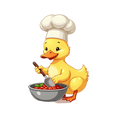 thumbnail image 4 of Cartoon Duck Theme Stickers, Waterproof Duck Theme Sticker for Water Bottle Laptop Phone Cases Planner Skateboard Luggage Helmet Party Favor Decor, Ideal for Adults Teens Teacher Rewards, 4 of 8