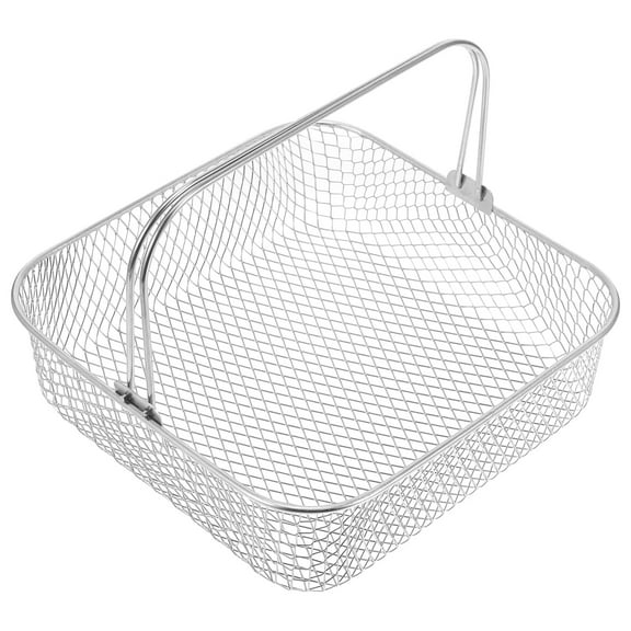 Stainless Steel Mesh Basket for Air Fryer Replacement Basket Air Fryer Accessory