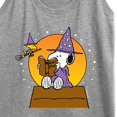 thumbnail image 3 of Peanuts - Sorcerer Snoopy Woodstock - Women's Racerback Tank Top, 3 of 6