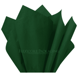 Kelly Green Non-Woven Tissue, 20x26, Bulk 100 Sheet Pack